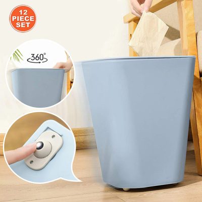 Αυτοκόλλητοι τροχοί γενικής χρήσης 360° (12 τεμάχια) | STICKYWHEEL