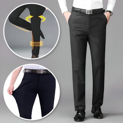 Κομψό ανδρικό παντελόνι με λάστιχο | STRETCHIES