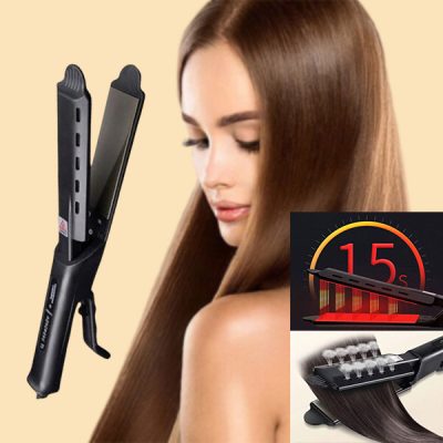 Πρέσα Μαλλιών με Ατμό και Κεραμικές Πλάκες TOURMALINE