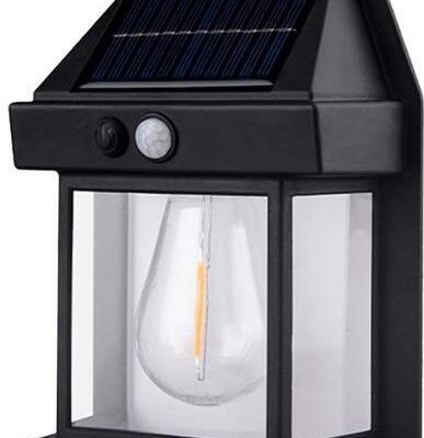 Ηλιακό Φωτιστικό Τοίχου με Ανιχνευτή Κίνησης FLUXLAMP