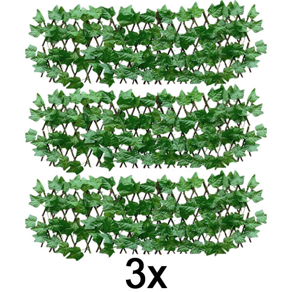 3x Διακοσμητικός και πρακτικός φράχτης για βεράντα και κήπο | GREENFENCE