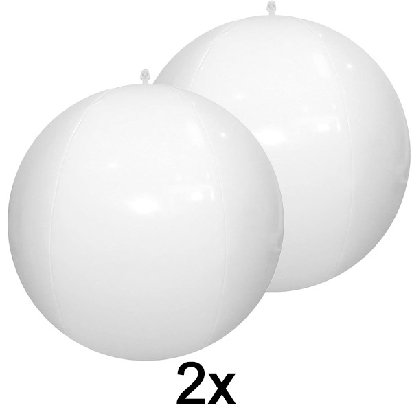 2x Φουσκωτά πλωτά φώτα πισίνας | POOLGLO