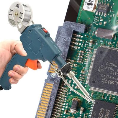 Σετ Πιστόλι Συγκόλλησης & Σύρμα Κολλήσεως SOLDERMAS