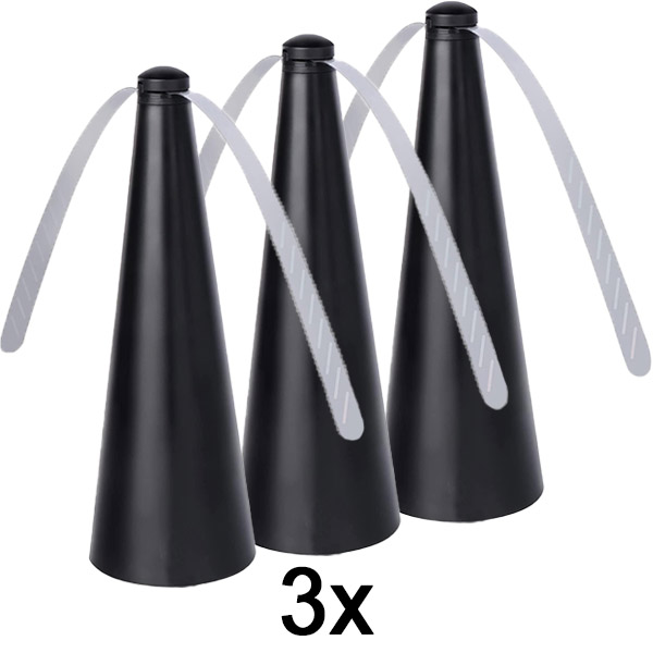 3x Αυτόματος ανεμιστήρας απωθητής μυγών | FLYBEGONE